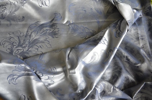 silk fabric Louise marine 105x171cm 212g