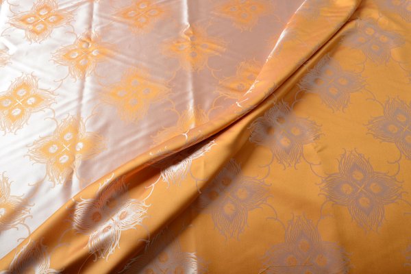 silk fabric  Belinda terracotta 200x171cm 392g