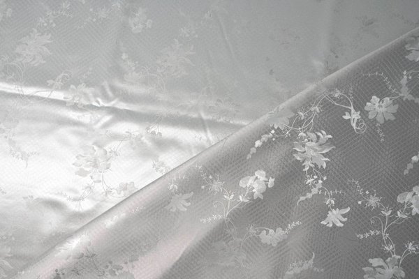 silk fabric Kristiana ash 155x171cm 298g