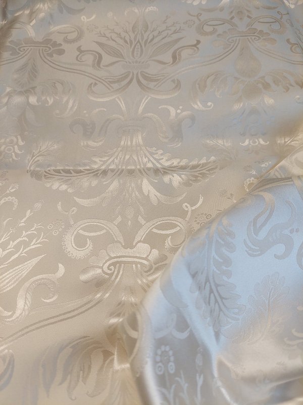 silk fabric Lagos natur 175x166cm 298g