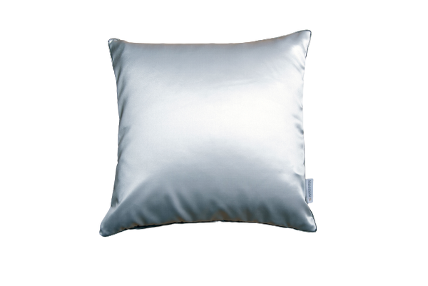 decorative pillow "Uni ash" 40x40cm pos./neg.