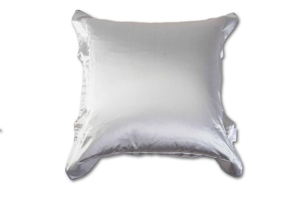 decorative pillow "uni black" 50x50cm, with raised seam