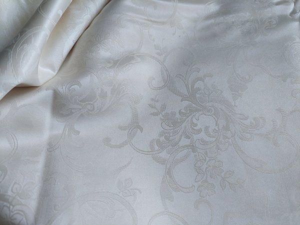 silk fabric Floralda natur 166x200cm 400g