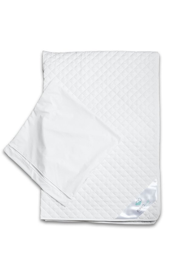 exhibit item -  travel quilt| allergy protection | 135x200cm | checkered | antistatic