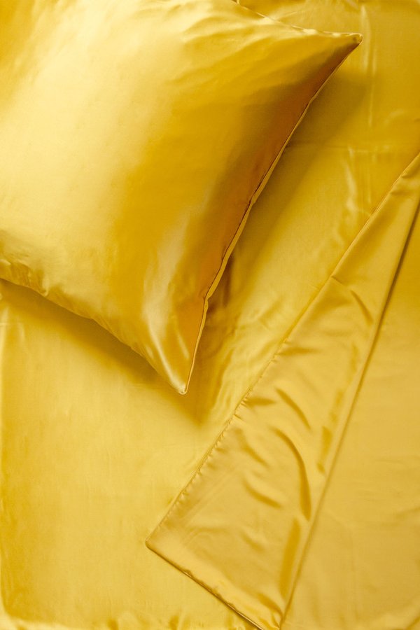 bedding set | Uni gold | Classic| 135x200cm/80x80cm