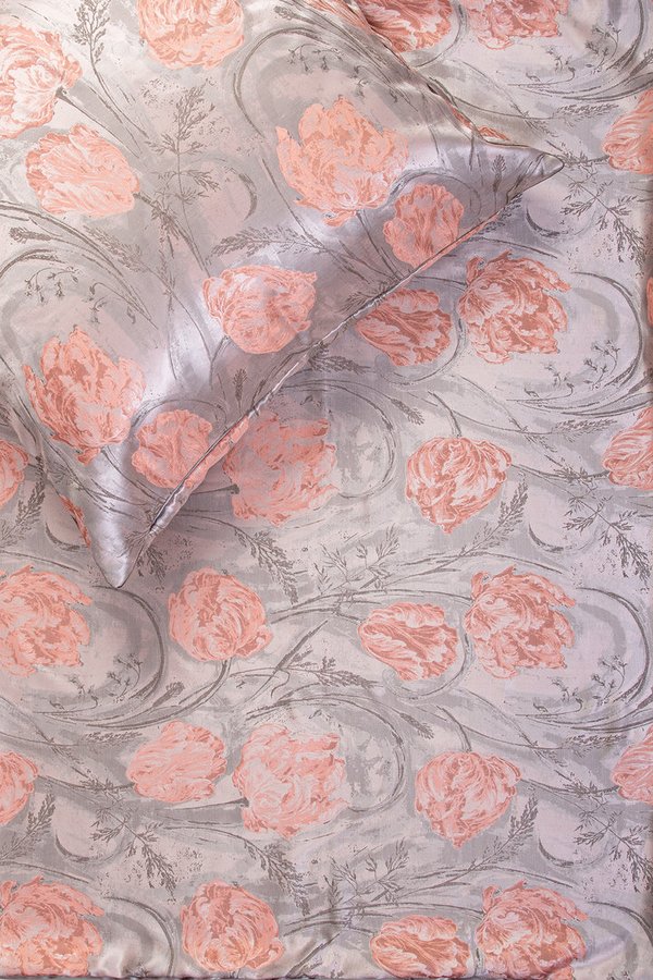bedding set | Fiore khaki/desert flower|155x220cm/80x80cm| single piece