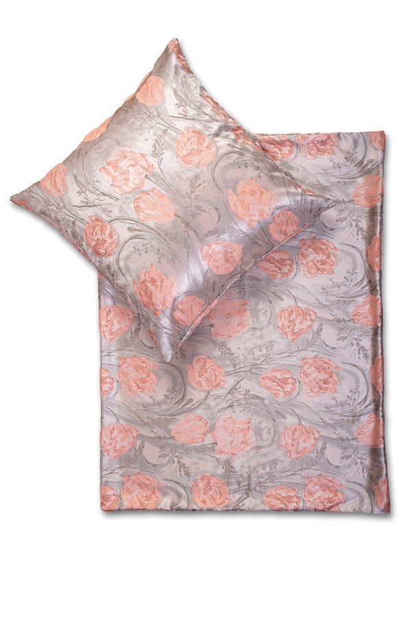 bedding set | Fiore khaki/desert flower|155x220cm/80x80cm| single piece
